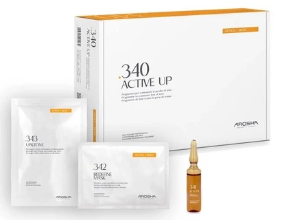 Ліфтинговий набір для зміцнення і тонізування шкіри Актив ап 4 проц Arosha 340 Active Up 4 пр