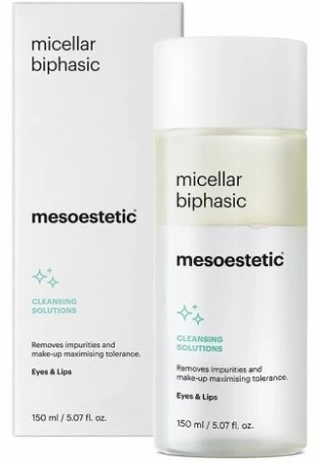 Двофазне міцелярне очищення Mesoestetic Micellar Biphasic Cleaning Solutions Eyes&amp;Lips, 50 мл