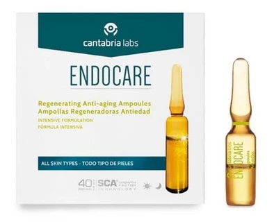 Регенеруючий омолоджуючий постпроцедурний концентрат Cantabria Endocare Essential, 7х1 мл