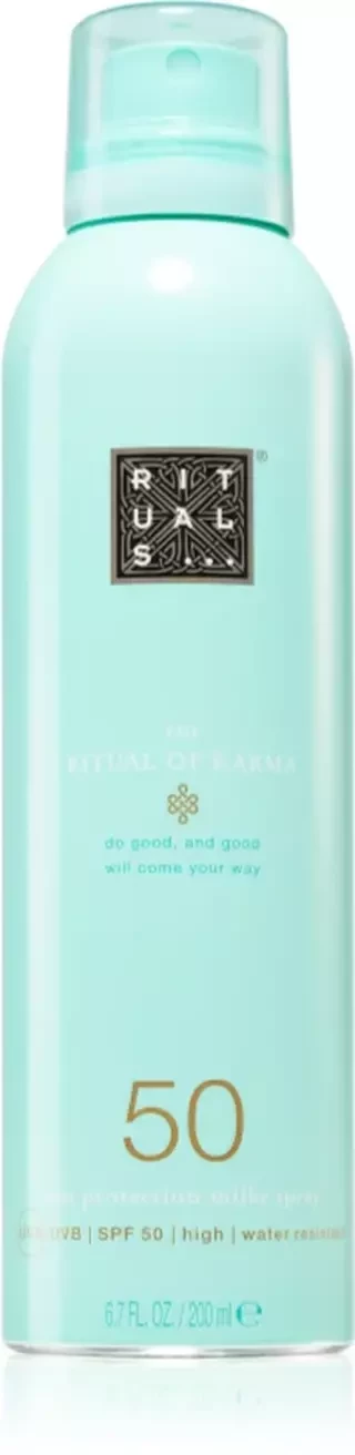 Сонцезахисний спрей для тіла THE RITUAL OF KARMA Sun Protection Milky Spray SPF 20, 200 мл