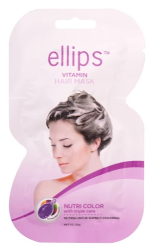 Маска для волосся &quot;Сяйво кольору&quot; Ellips Hair Mask, 20 гр