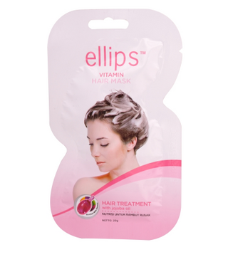 Маска для волосся Ellips Hair Mask &quot;Терапія для волосся&quot; з олією жожоба, 20 гр