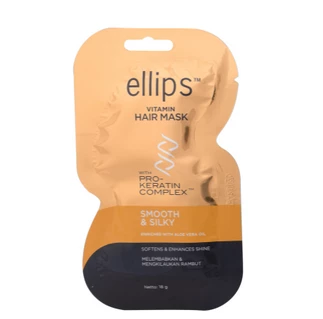 Маска для волосся "Бездоганний шовк" з Про-кератиновим комплексом Ellips Hair Mask "Бездоганний шовк" з Про-Кератиновим комплексом, 18 гр