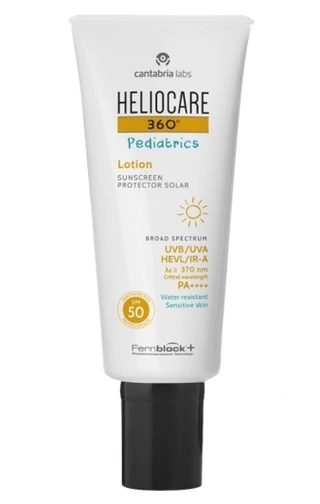Дитячий лосьйон сонцезахисний Cantabria Heliocare 360º Pediatrics Lotion SPF 50, 200 мл