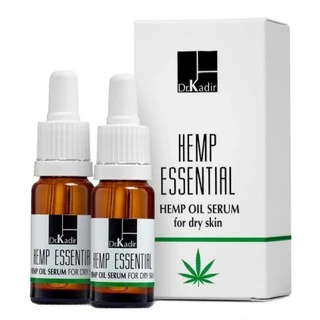 Олія-сироватка з екстрактом Канабісу для сухої шкіри Dr.Kadir Hemp Oil Serum for Dry Skin, 2х10 мл