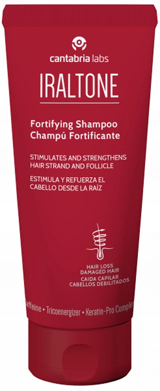 Шампунь, що зміцнює для волосся Cantabria Iraltone Fortifying Shampoo, 200 мл